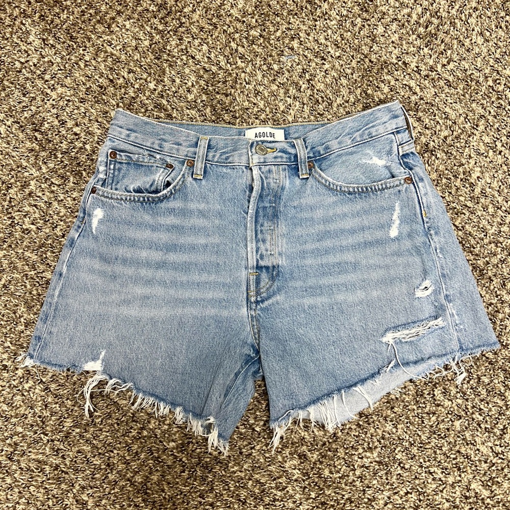 Agolde Parker Long Shorts
